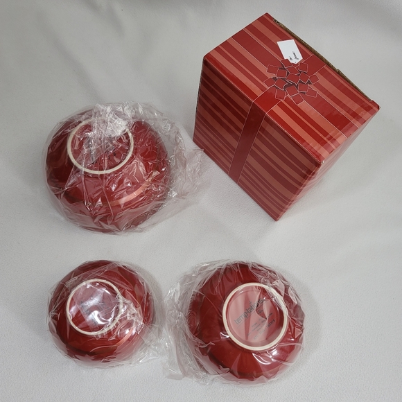 Temp-Tations Stripe 3-Pc Nesting Bowl Set - Picture 4 of 11